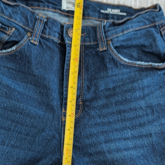 Stylish Dark Blue Cropped Jeans - Picture 5 of 8